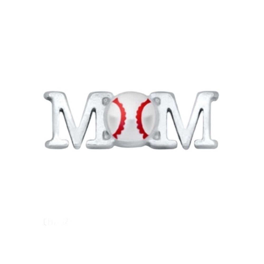 Baseball Mom Origami Owl Charm